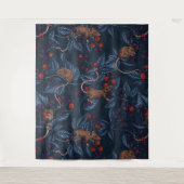 Muizen en bramen op de marine wandkleed (Voorkant)