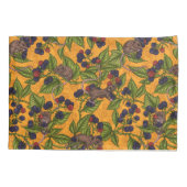 Muizen en bramen op geel kussensloop (Achterkant-Links)