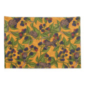 Muizen en bramen op geel kussensloop (Achterkant-Rechts)