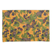 Muizen en bramen op geel kussensloop (Voorkant-Rechts)