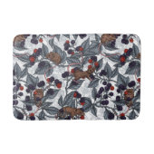 Muizen en bramen op wit badmat (Voorkant)