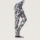 Muizen en bramen op wit leggings (Rechts)
