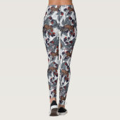 Muizen en bramen op wit leggings (Achterkant)
