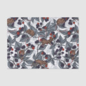 Muizen en bramen op wit tissuepapier (Voorkant)