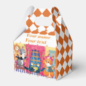 Muizen en eekhoorns spelen een concert bedankdoosjes (Voorkant Zijde)