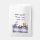 Muizen en eekhoorns spelen een concert bedankzakje (Voorkant)