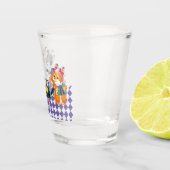 Muizen en eekhoorns spelen een concert shot glas (Rechts)