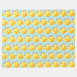 Muizen en kaas fleece deken