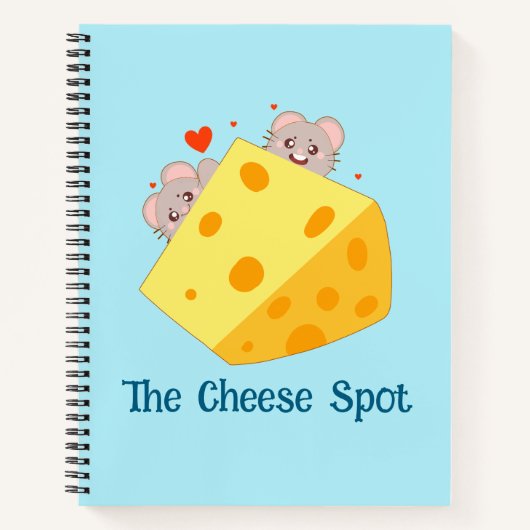 Muizen en kaas notitieboek (Voorkant)