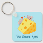 Muizen en kaas sleutelhanger (Voorkant)