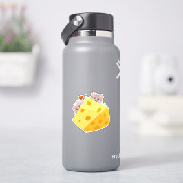 Muizen en kaas sticker