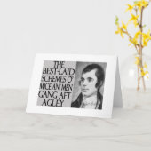 Muizen en Man Kaart (Gele Bloem)