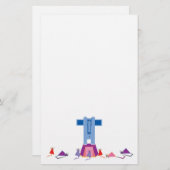 Muizen en olifanten briefpapier (Voorkant / Achterkant)