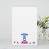 Muizen en olifanten briefpapier (Staand voorkant)