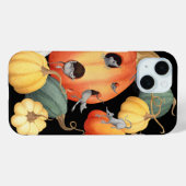 Muizen en pompoenen herfstplezier Case-Mate iPhone case (Achterkant (horizontaal))