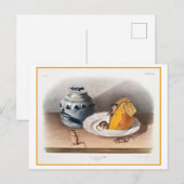 Muizen eten kaas Illustratie Briefkaart (Voorkant / Achterkant)
