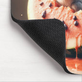 Muizen eten watermeloen muismat (Hoek)