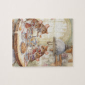 muizen Familie puzzel Legpuzzel (Horizontaal)