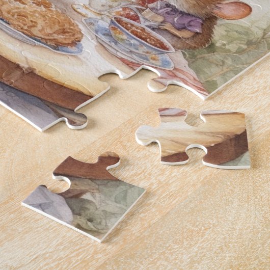  muizen Familie puzzel Legpuzzel (Zijkant)