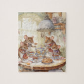  muizen Familie puzzel Legpuzzel (Verticaal)