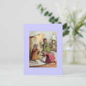 muizen in kleding kunstBriefkaart Briefkaart (Staand voorkant)