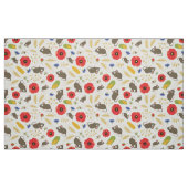 Muizen in korrelveld stof (Fat Quarter)
