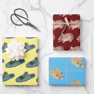 Muizen Inpakpapier Vel