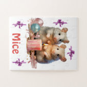 Muizen Kerstpuzzel voor kinderen, 5 jaar en ouder Legpuzzel (Horizontaal)