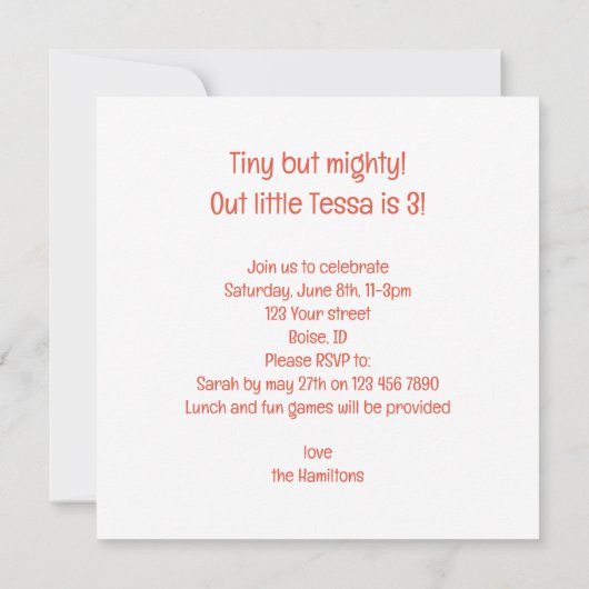 Muizen met feestelijke petten, muisverjaardagsuitn kaart (Achterkant)