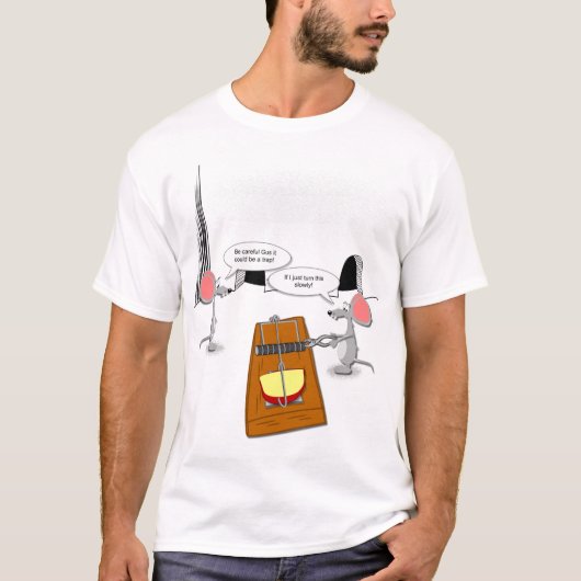 Muizen Ontbrekende val T-shirt (Voorkant)