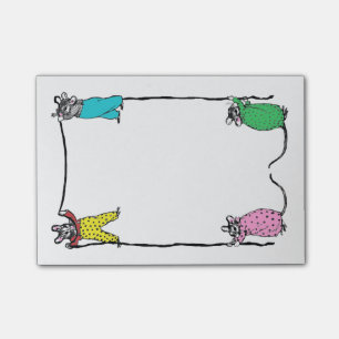  muizen Post Het merkt op Post-it® Notes