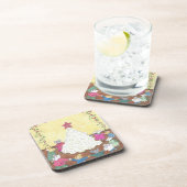 Muizen rond een kaaskerstboom drankjes onderzetter (Rechterzijde)