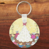 Muizen rond een kaaskerstboom sleutelhanger (Voorkant)