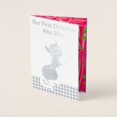 Muizen spelen een concert folie kaarten (Voorkant)