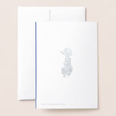 Muizen spelen een concert folie kaarten (Met envelop)