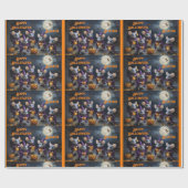 Muizen Wizards Pompoenen Halloween Verjaardag Voeg Cadeaupapier (Vlak)