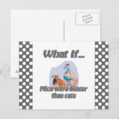 Muizen zijn groter briefkaart (Voorkant / Achterkant)