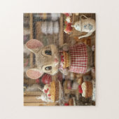 Muizenbakkerij Chef Tiny Tail Whimsische Keuken Legpuzzel (Verticaal)