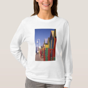 Muizenburg-badhuisjes, nabij Kaapstad, Zuid T-shirt