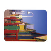 Muizenburg Bathing Boxes, vlakbij Capetown, Zuid Magneet (Horizontaal)