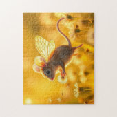 Muizenfee in de tuin legpuzzel (Verticaal)