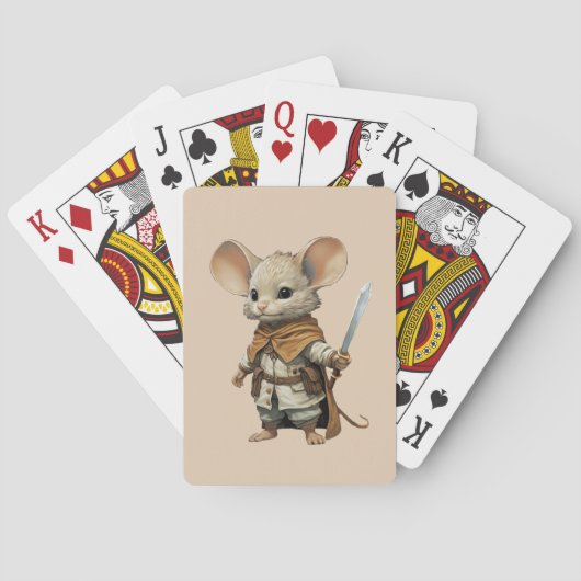Muizenkrijger Pokerkaarten (Achterkant)