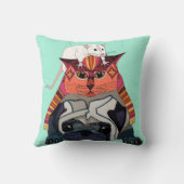 muizenmot kussen (Achterkant)