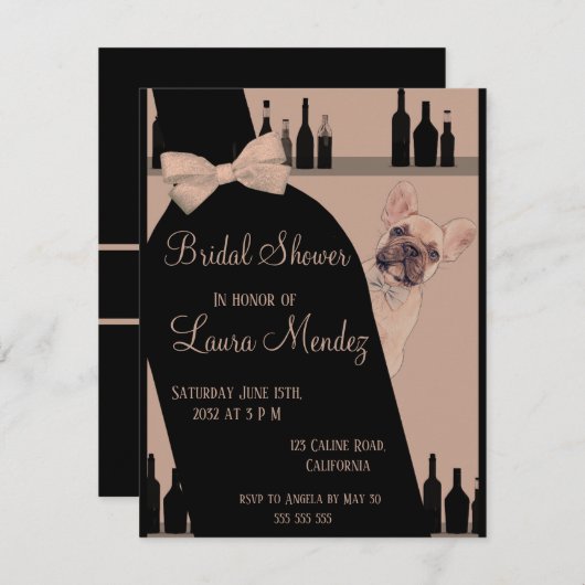 mujer artística kaart (Voorkant / Achterkant)