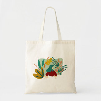 Mujer bosque tote bag