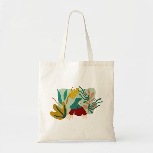 Mujer bosque tote bag (Voorkant)