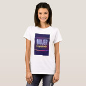 mujer empoderada t-shirt (Voorkant volledig)
