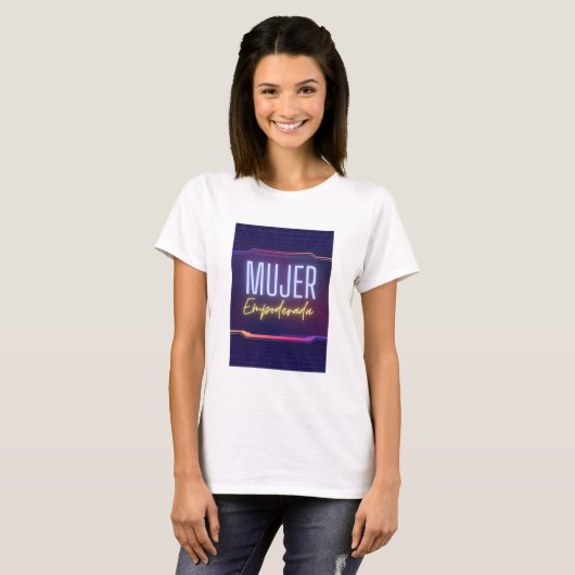 mujer empoderada t-shirt (Voorkant volledig)