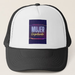 mujer empoderada trucker pet