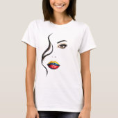 Mujer Venezolana Bella y Poderosa – VE T-shirt (Voorkant)